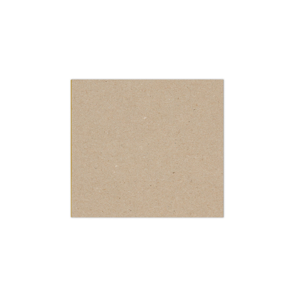 Beige square tile on a white background