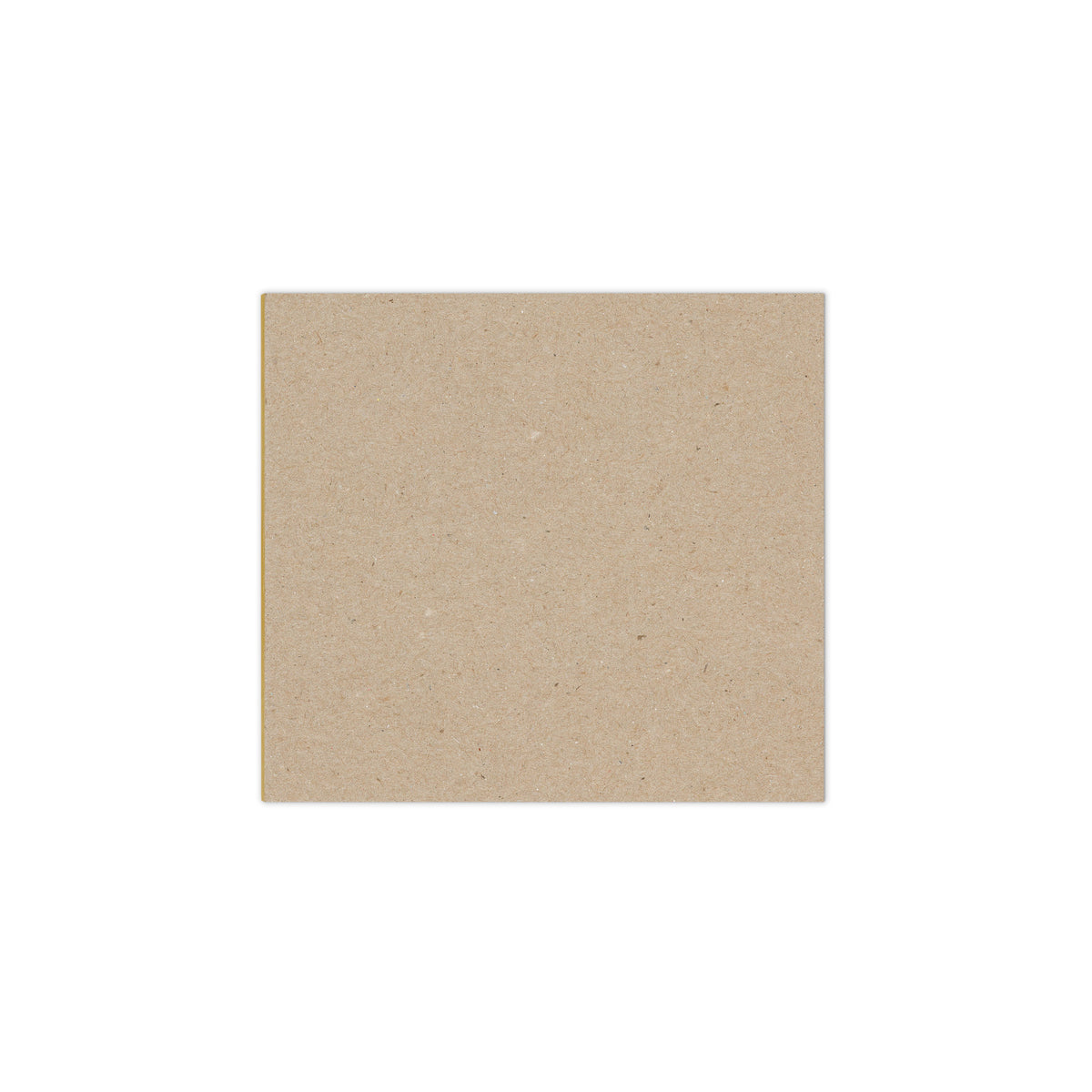 Beige square tile on a white background