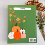 Friendsgiving A-Z Color and Trace Activity Workbook