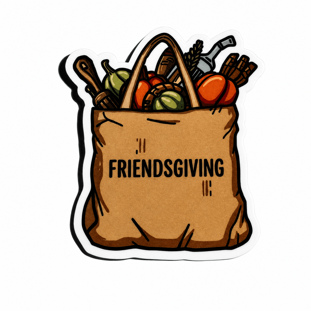 Friendsgiving On The East Coast Premium Sticker Pack