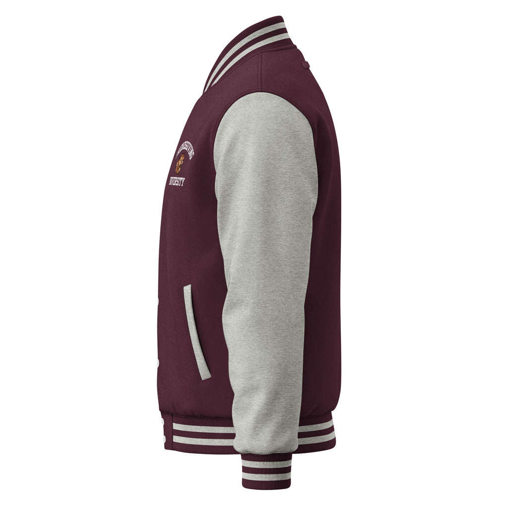 FriendsgivingUniversityHeavyweightLettermanJacket_LeftSide