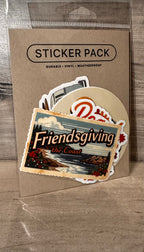Friendsgiving On The Coast Premium Sticker Pack