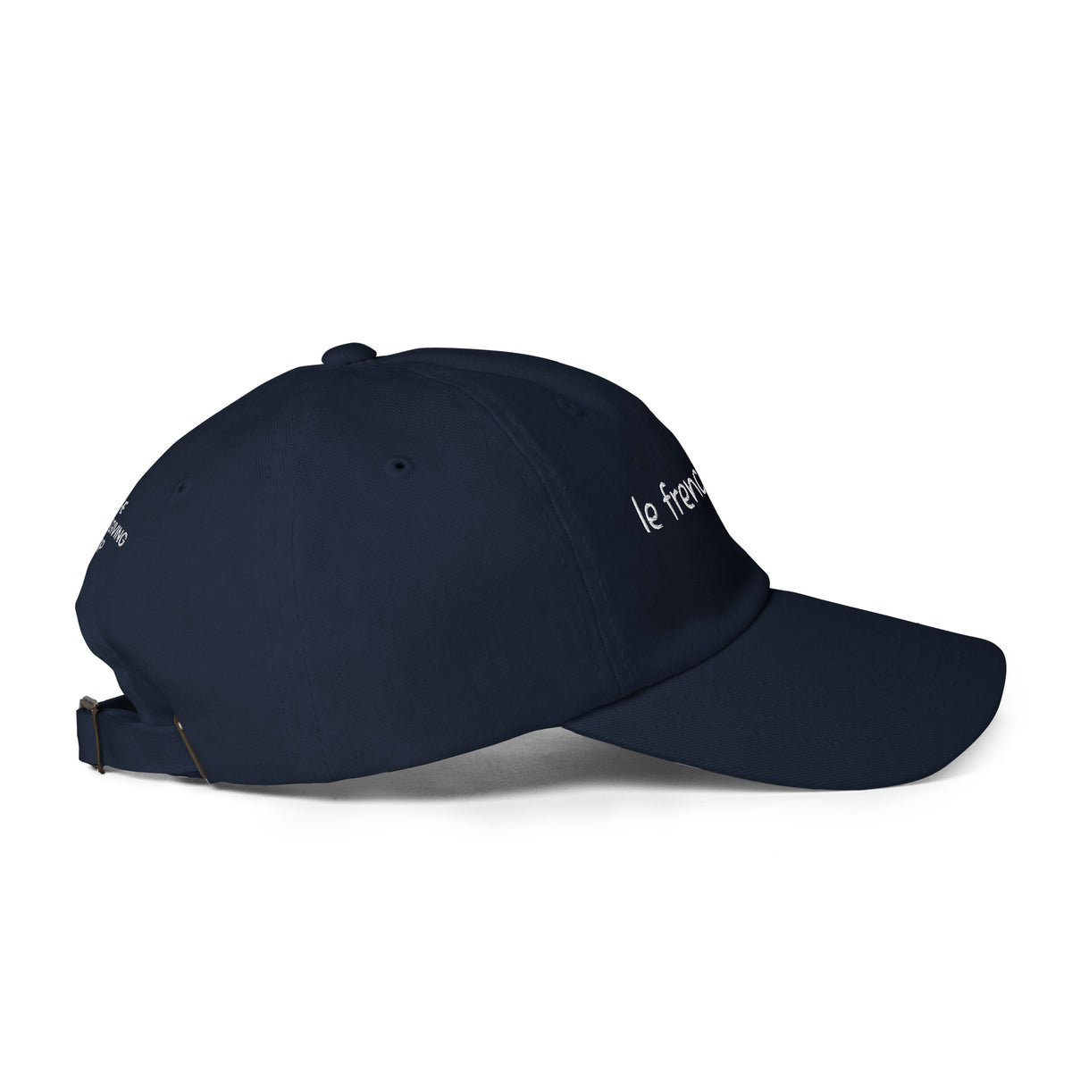 Navy Cap Side View