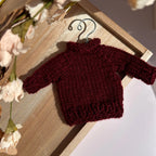 MiniHandKnitSquirrelSweaterOrnaments_RichBurgundyBack