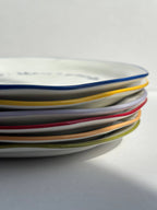 Statement Plate - 'never count years of glasses of wine.'